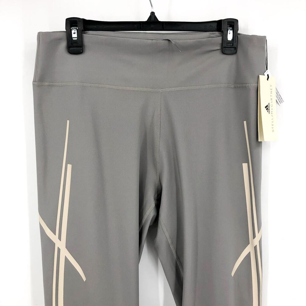ADIDAS STELLA MCCARTNEY Womens Truepace Running Leggings XL Dove Grey NWT - Picture 6 of 11